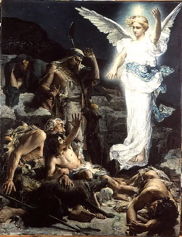 L'annuncio ai pastori, 1875 - Parigi, Ecole Nationale Supérieure des Beaux, Arts